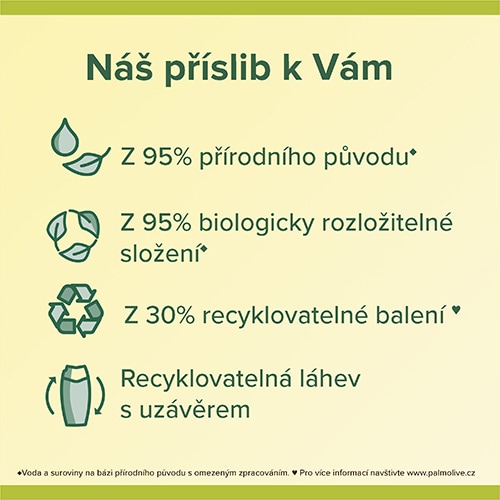 Výhody sprchového gelu Palmolive