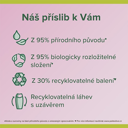 Výhody sprchového gelu Palmolive