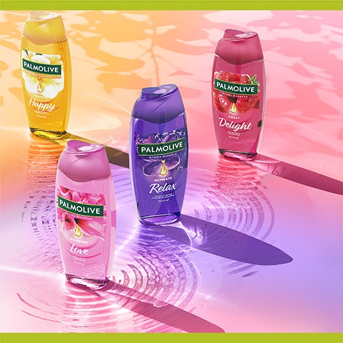 Výhody sprchového gelu Palmolive