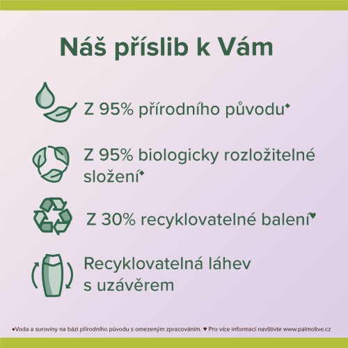 Výhody sprchového gelu Palmolive